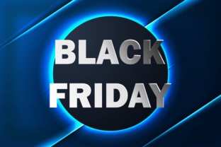 Download Black Friday Sale Banner with Neon Background Template - Premium Resources