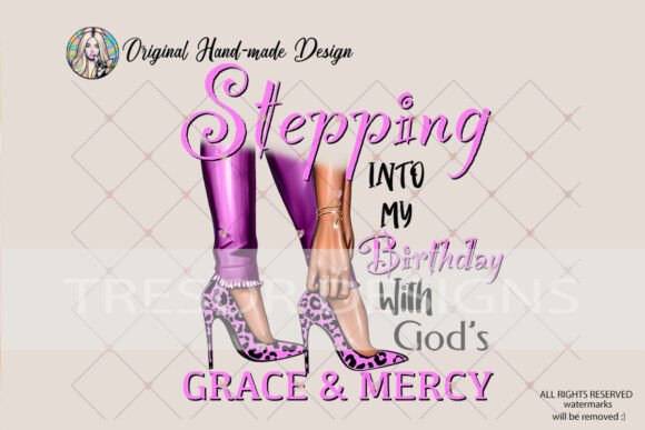 Download Stepping into My Birthday Pink Leopard - Pink Collection