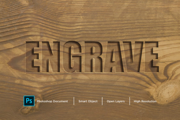 Download Engrave Text Effect Layer Style - Effect Collection