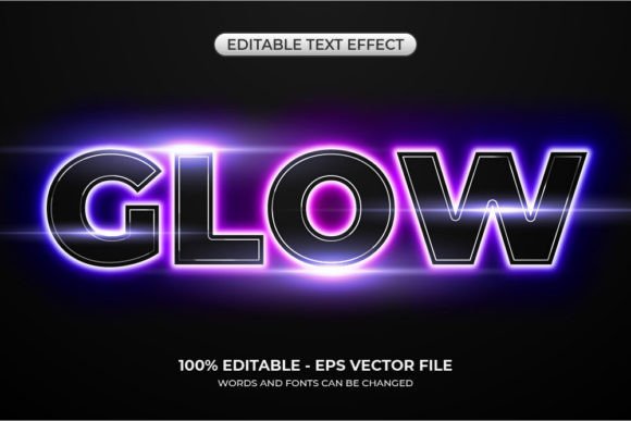 Download Realistic Glow Text Effect - Effect Collection