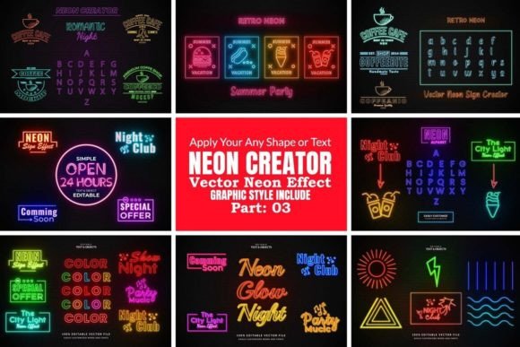 Download Neon Effect Creator - Effect Collection