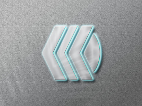 Download 3d Silver Effect Neon Logo Mockup Design - Effect Collection