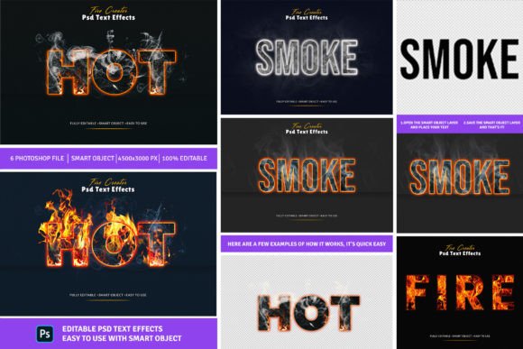 Download Realistic Fire Text Effects Creator - Effect Collection