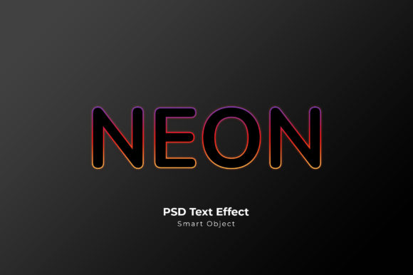 Download Neon PSD Text Effect Layer Style - Effect Collection