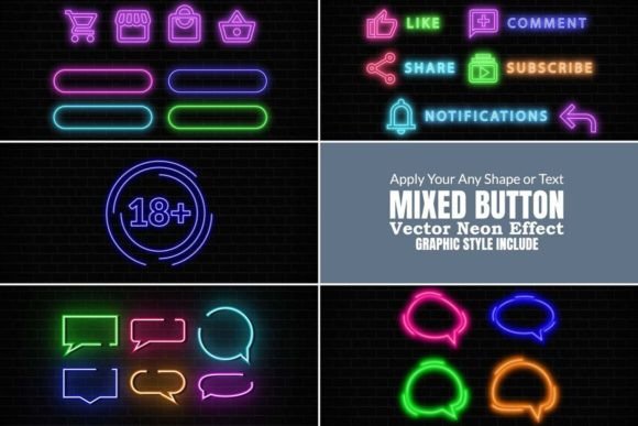 Download Illustrator Neon Effect - Effect Collection