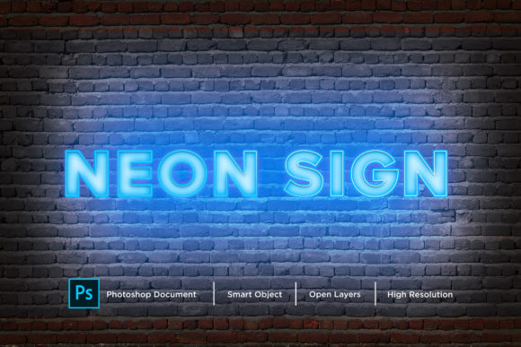 Download Neon Text Effect Layer Style - Effect Collection
