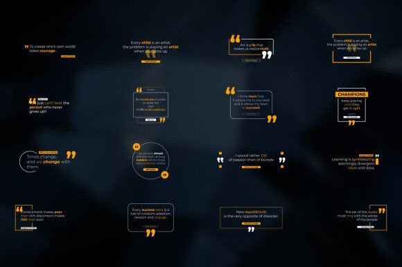 Download Quotes Titles | After Effects - Effect Collection