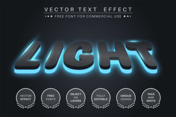 Download Dark Glow - Editable Text Effect - Effect Collection