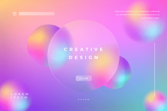 Download Morph Background Glass Effect Gradient - Effect Collection