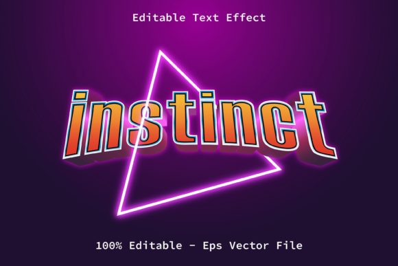 Download Instinct Modern Style Text Effect - Effect Collection