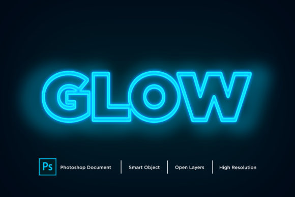 Download Glow Text Effect Layer Style - Effect Collection