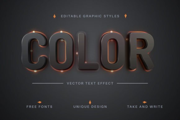 Download Red Glow - Editable Text Effect - Effect Collection
