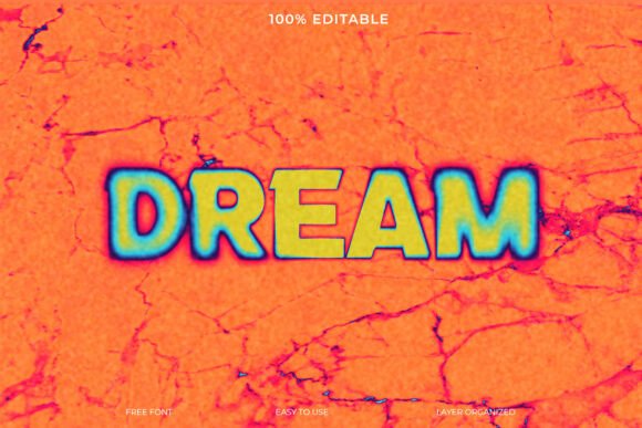 Download Dream Glow Text Effect - Effect Collection