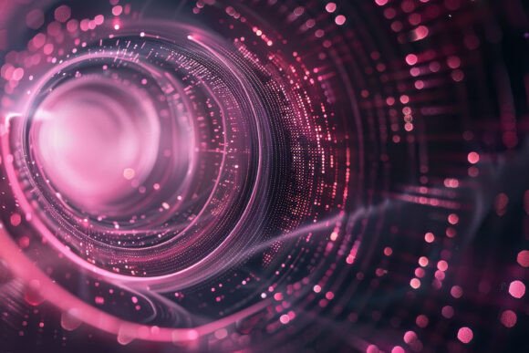 Download Pink Futuristic Tunnel Background Wallpa - Tunnel background Collection
